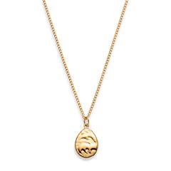 Treasure Halskette für Damen aus Edelstahl, vergoldet