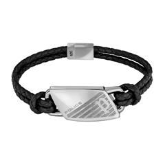 Lederarmband Matobo für Herren mit Edelstahl