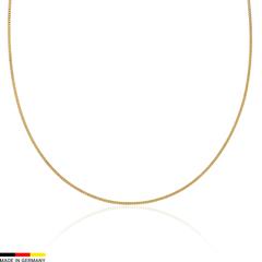 333 Goldkette: Panzerkette Gold 1,0mm
