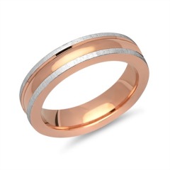 Hochwertiger Ring 925er Silber rosé vergoldet