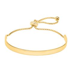 Gravur Armband vergoldetem Sterlingsilber Zirkonia