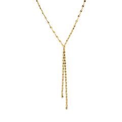 Halskette aus vergoldetem Sterlingsilber