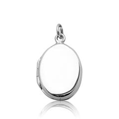 925 Silber Medaillon Gravur möglich