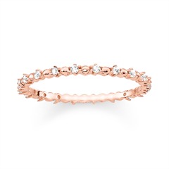 Ring Silber rosévergoldet