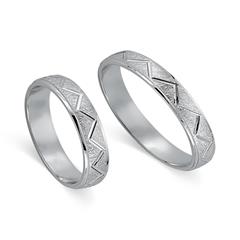 Eheringe 333er Weissgold