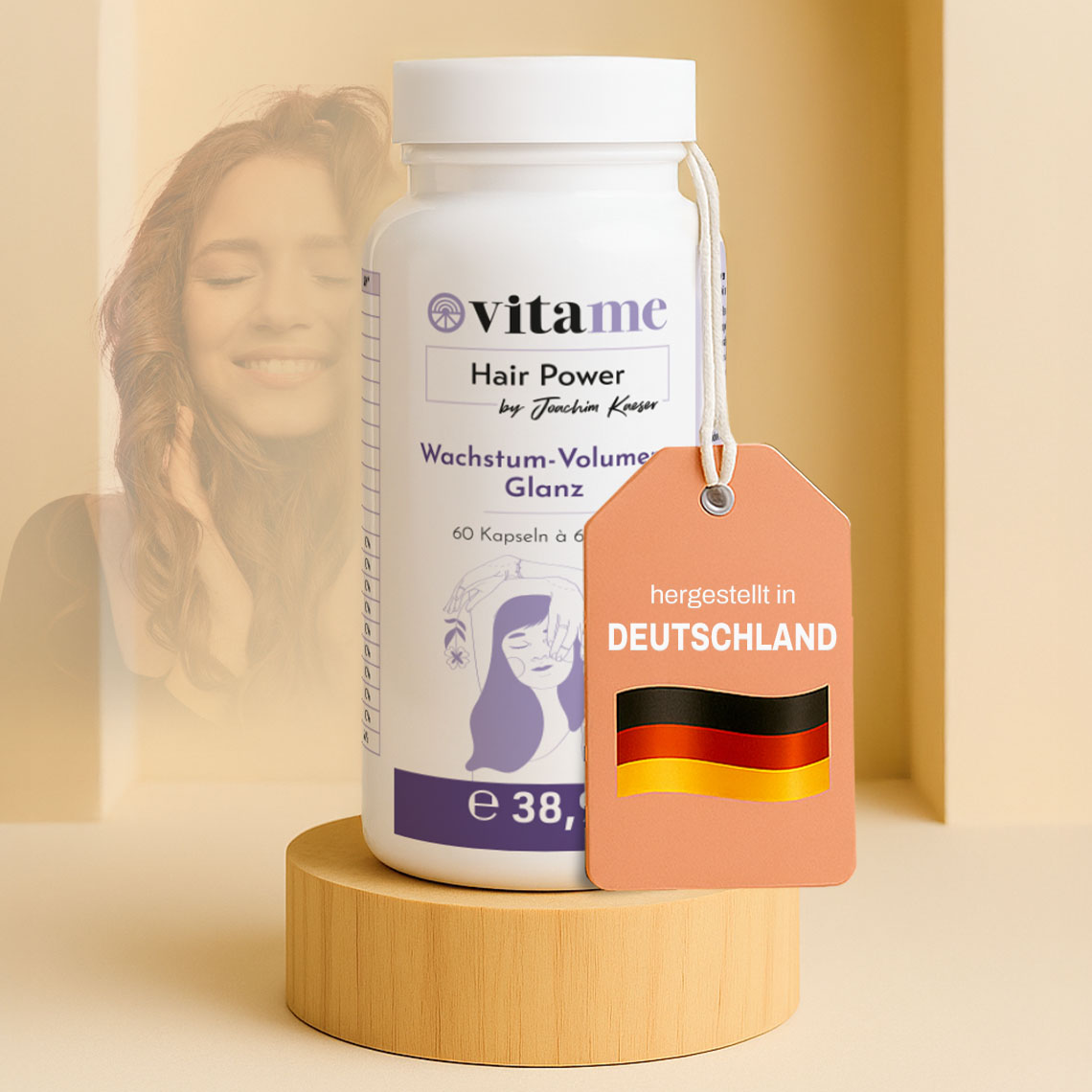Spar-ABO Vitame Hair Power Nahrungsergänzungsmittel Haare 60 Stück
