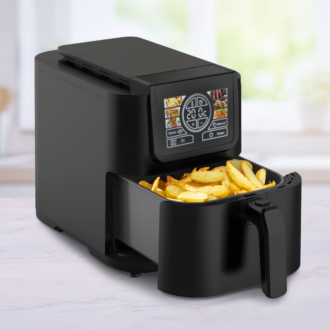 Livington Smart MultiFryer Heißluftfritteuse mit SmartSensor-Technologie