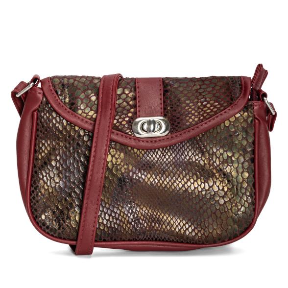 Damen Umhängetasche Petra weinrot