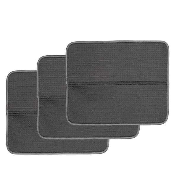 gastro Geschirr-Abtropfmatten 3er Set