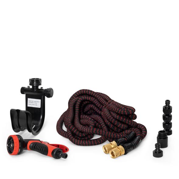 DOit Gartenschlauch scharz/rot 22,5m