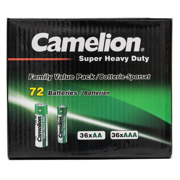 Maxi Pack Camelion Batterien 72stk.