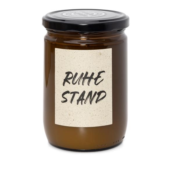 Kerze 'Ruhestand'