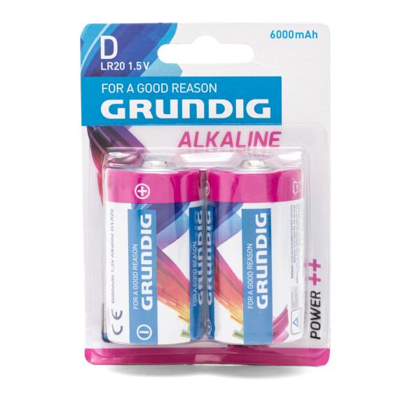 Grundig D-Batterien 2er