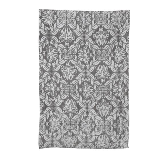 Gözze Kuscheldecke Ornament anthrazit 150x200cm