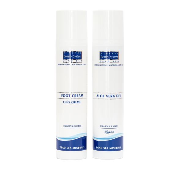 MBS Aloe Vera Gel 1x100ml+Fusscreme 1x100ml