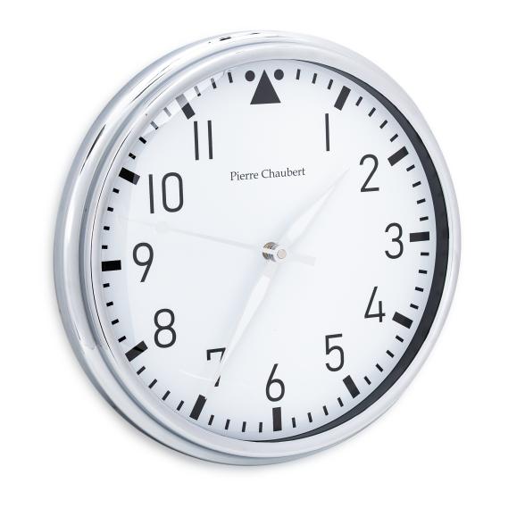Pierre Chaubert Funk-Wanduhr weiß