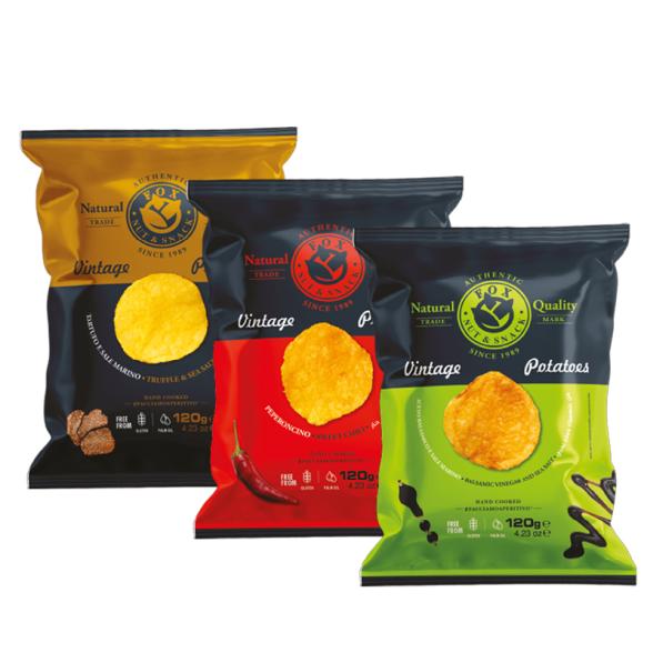 Fox Chips Mix mit Trüffel 3 x 120g