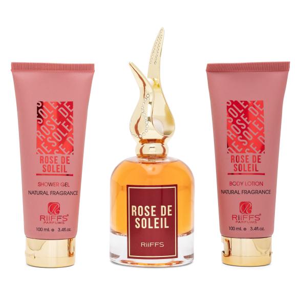 Riiffs Geschenkset 3-teilig Rose De Soleil