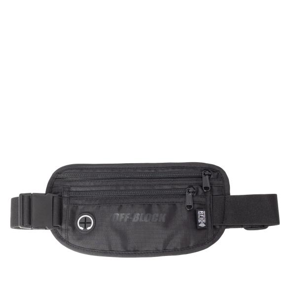 RFID Bauchtasche schwarz klein