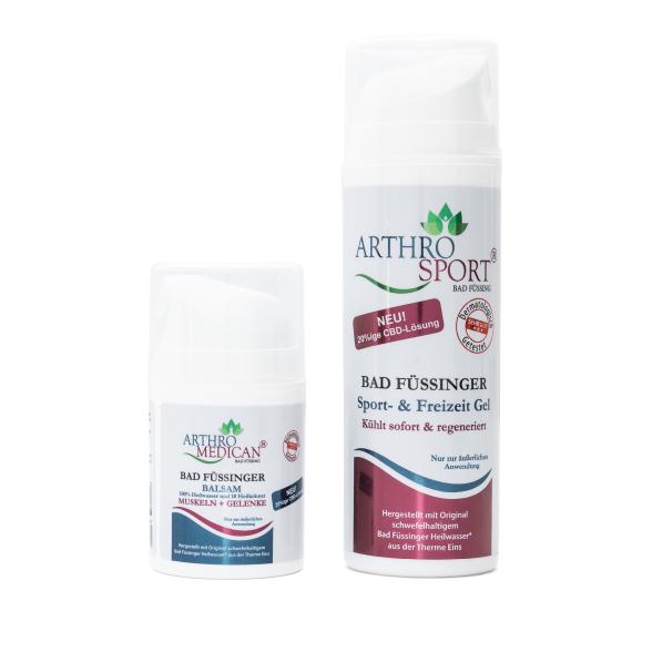 BAD FÜSSINGER Geschenkset Sport Gel 150ml + Muskel