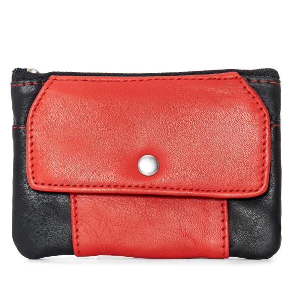 Schlüsselbeutel rot/schwarz