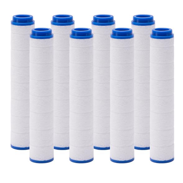 Ersatz Baumwollfilter für Duschkopf, 8er Set