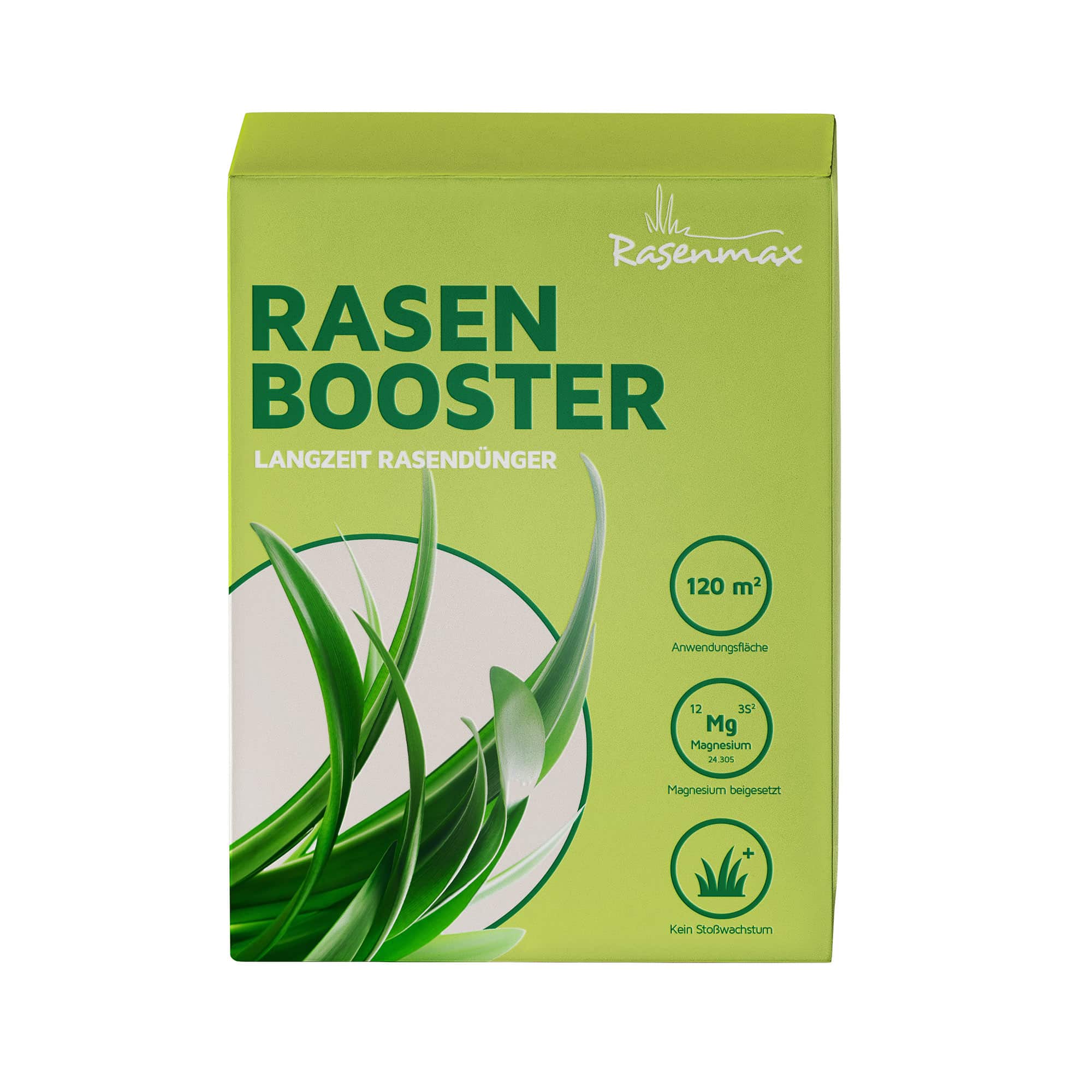 Rasenmax Rasendünger Rasen Booster 3 kg - für 120 m2 Rasenfläche