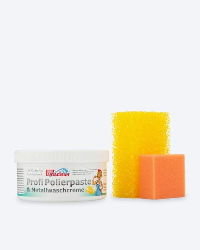 Profi-Polierpaste, 500 g inkl. Schwämme