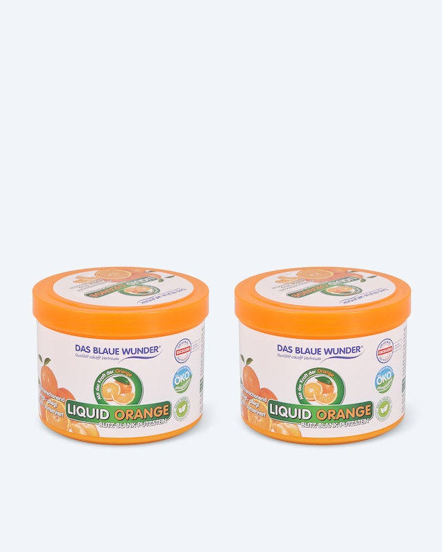 Liquid Orange Blitz Blank Putzstein