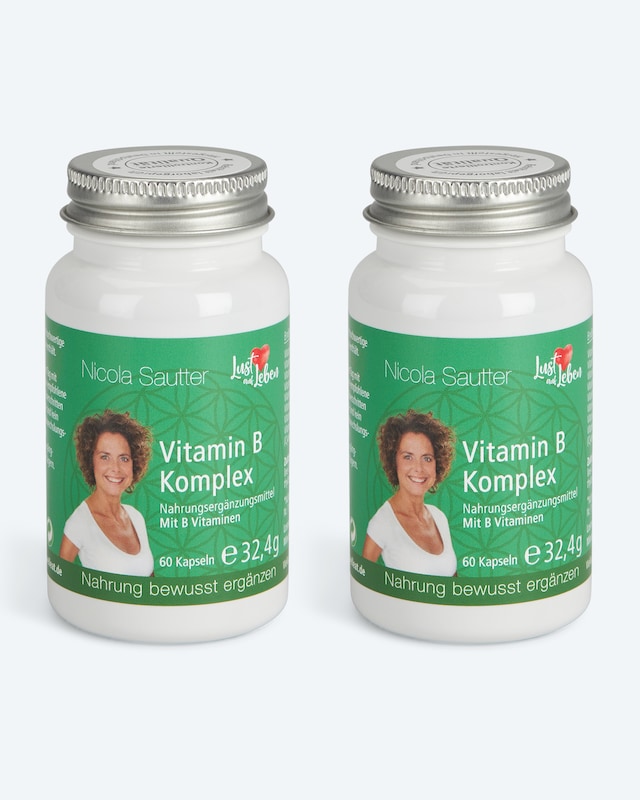 Vitamin B Komplex 2x 60 Kapseln