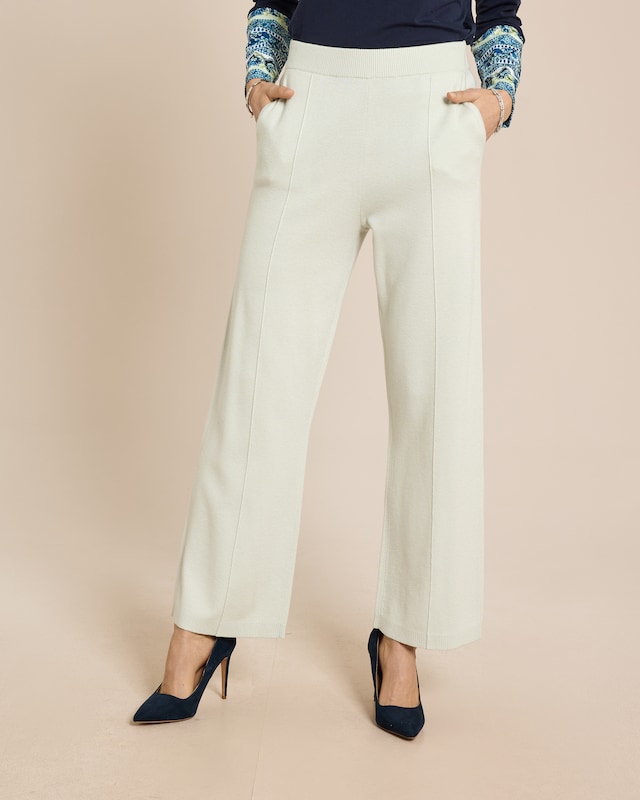 Strickhose mit Wolle