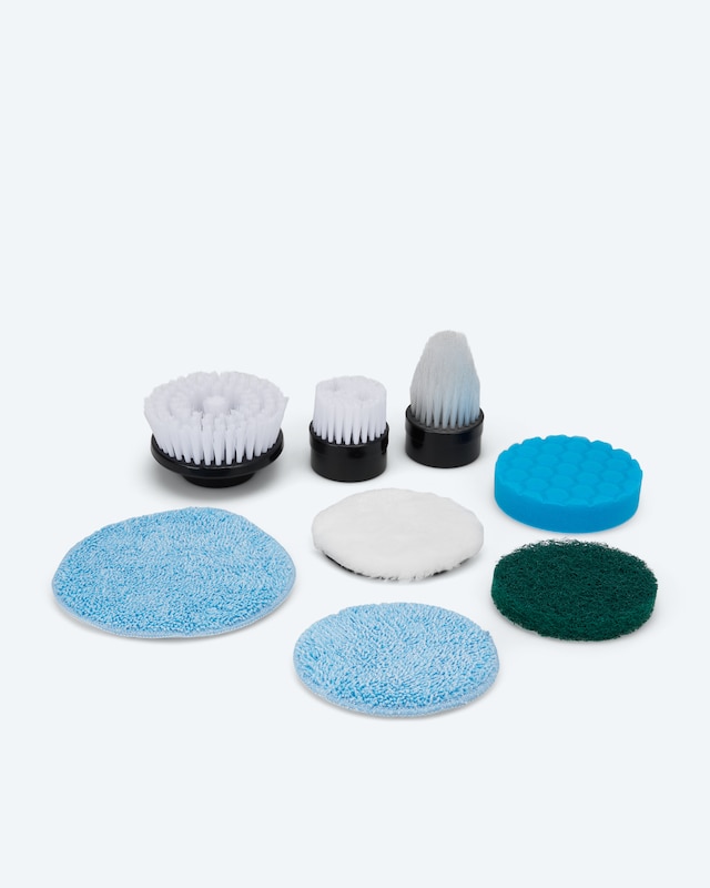 Aufsätze für elektr. Reinigungsbürste, 8tlg.