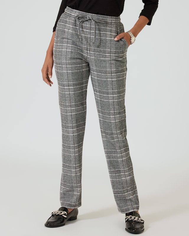 Freizeithose 'Check'