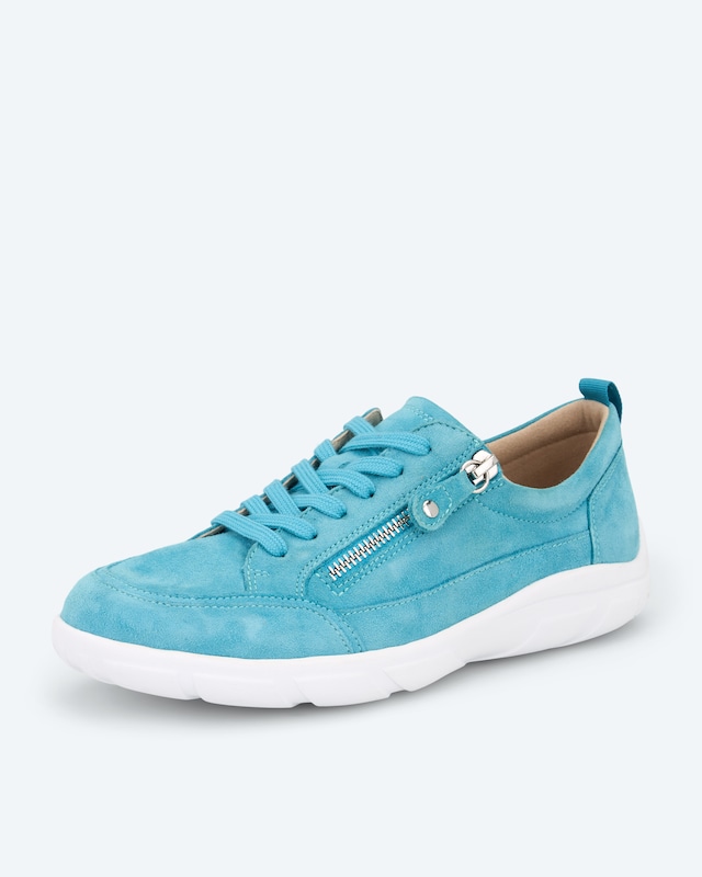 Sneaker in Velours-Optik