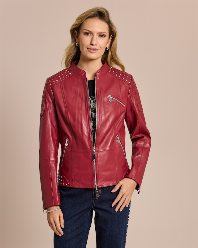 Lederjacke