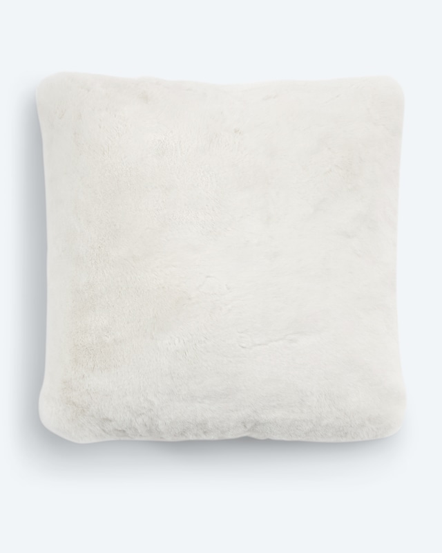 Kissen 'Britt' in Kaninchenfell-Optik