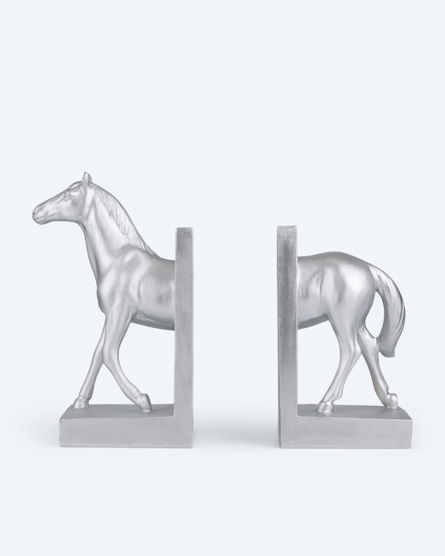 Buchstützen 'Pferd', 2er Set