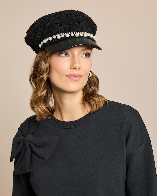 Teddy Schirmkappe mit Dekoration