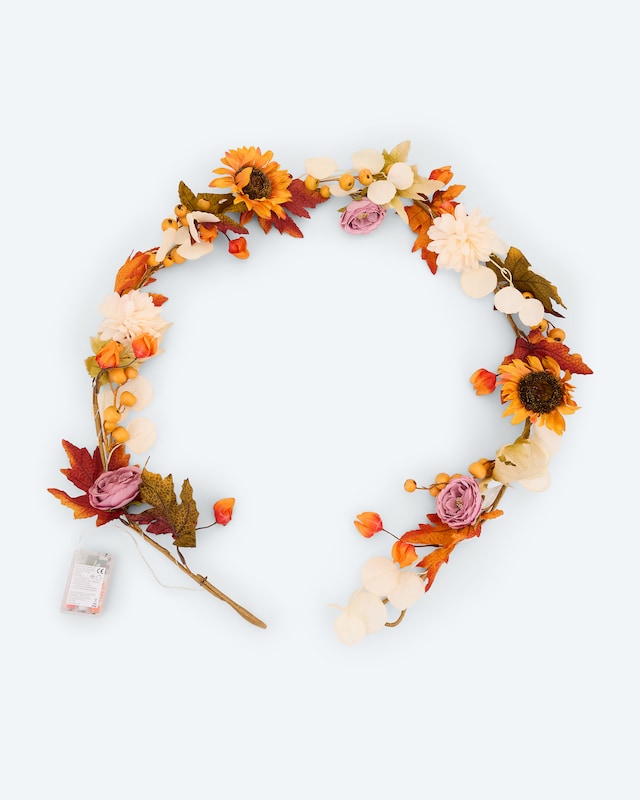 LED Girlande im Herbst-Design