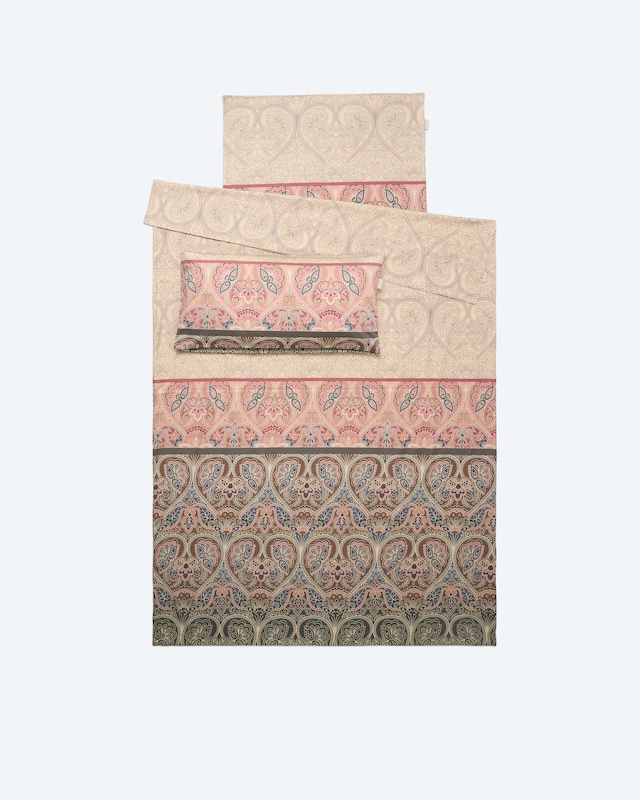 Satinbettwäsche 'Ornament', 3tlg.