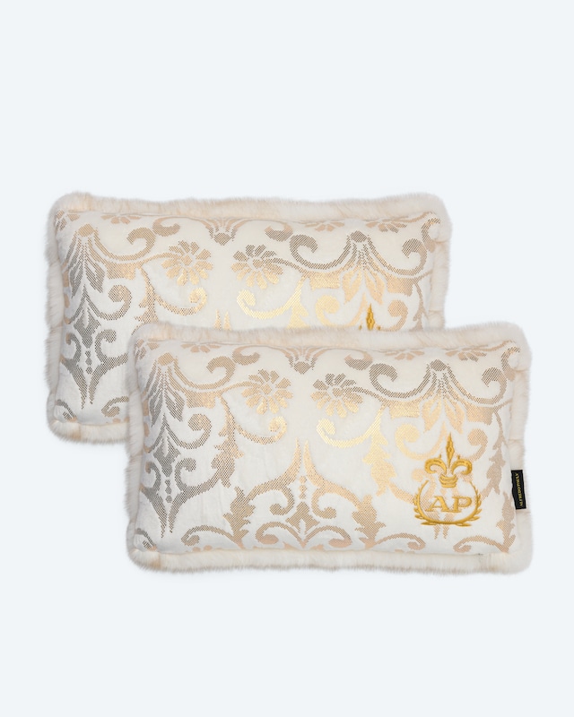 Luxus Zobel Kissen, 2 Stk.