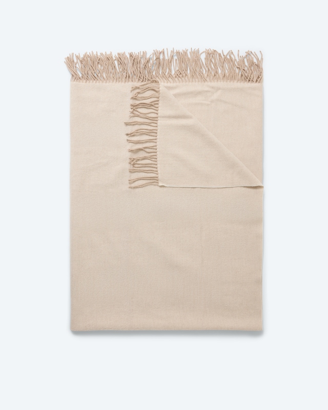 Jacquard-Wohnplaid aus Wolle