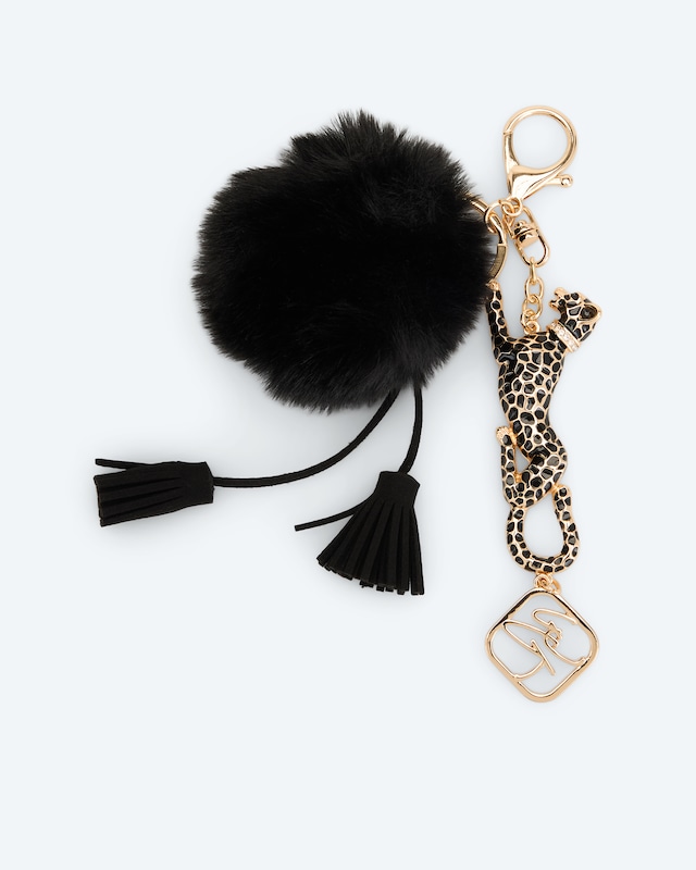 Schlüsselanhänger mit Wildkatze