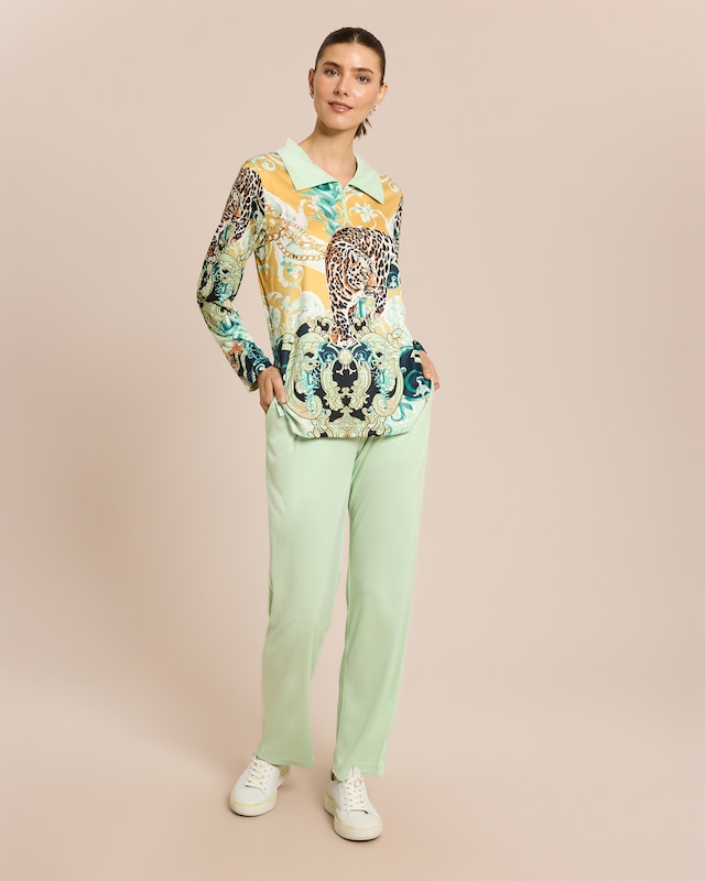 Jersey Hausanzug Royal, 2tlg