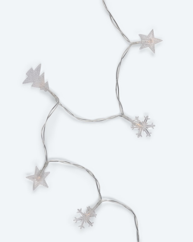 LED-Lichterketten mit Saugnapf, 3tlg.