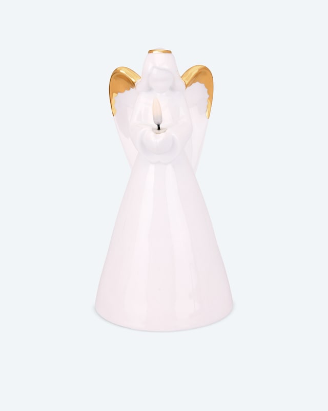 LED-Porzellan-Engel Deluxe