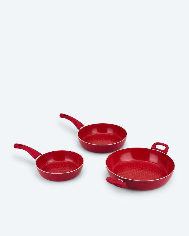 Pfannenset Plus, 3tlg.