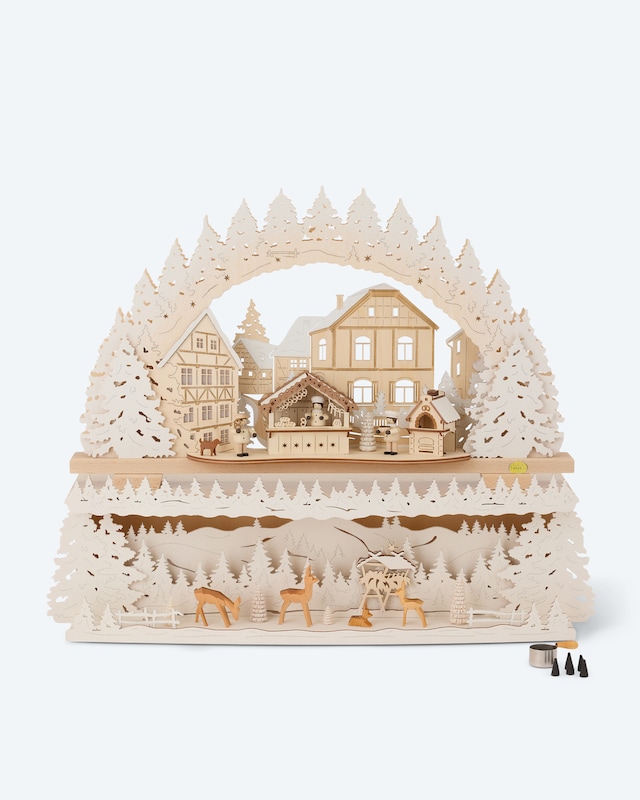 LED-Schwibbogen Weihnachtsbäckerei