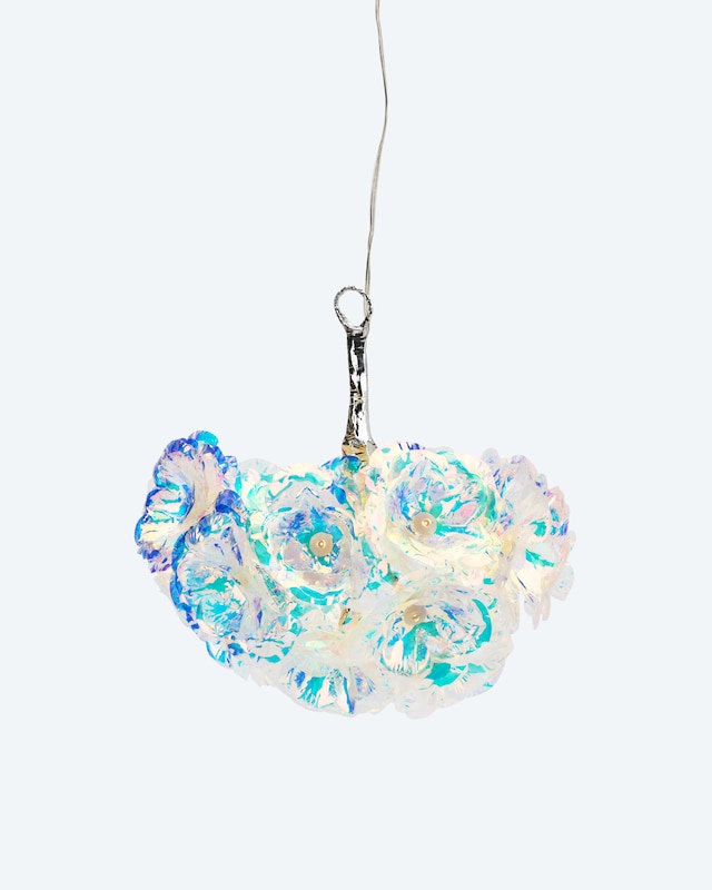 LED-Hängekugel 'Regenbogenrosen'