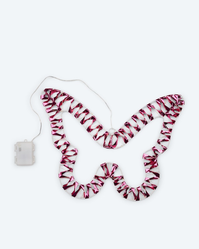 Outdoor-LED-Schmetterling mit Folieneffekt